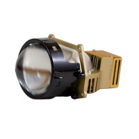 Двухчиповые светодиодные Bi Led линзы Full Light F9 60Wat 5500K 2 года гарантии