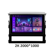 Штатное головное устройство Soundbox с CarPlay и 4G S-9610 для Toyota Land Cruiser LC200 2016+ S4 2K-9610