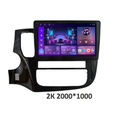 Штатное головное устройство Soundbox S-8126 для Mitsubishi Outlander 2013+ с CarPlay и 4G модемом S4 2K-8126+360