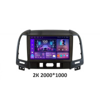 Штатна магнітола Soundbox S-8199 для Hyundai SantaFe 2006-2012 з CarPlay та 4G S4 2K-8199+360