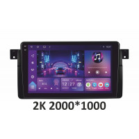Штатна магнітола Soundbox S-8633 з CarPlay та 4G модем для BMW E46 3 Series 1999-2005 S4 2K-8633+360