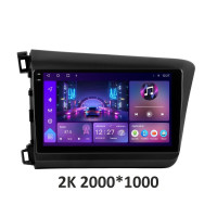 Штатная магнитола Soundbox S-2268 для Honda Civic 2012-2015 с CarPlay и 4G модемом S4 2K-2268