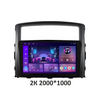Штатна магнітола Soundbox S-8128 з CarPlay та 4G модемом для Mitsubishi Pajero Vagon IV 2007-2015 S4 2K-8128+360