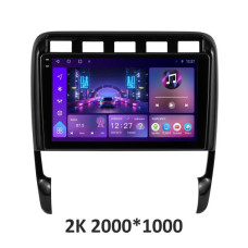 Штатное головное устройство Soundbox S-7707 для Porsche Cyenne 2003-2008 С CarPlay и 4G S4 2K-7707+360