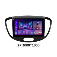 Штатна магнітола Soundbox S-9098 з CarPlay та 4G модемом для Hyundai i10 2008-2013 S4 2K-9098