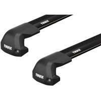 Багажник в штатные места Thule Wingbar Edge Black для Hyundai i20 (mkII)(5-дв.) 2014-2020 (TH 7214B-7213B-7207-7016)