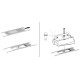 Монтажний комплект Thule 3013 для Peugeot 307 (mkI)(хетчбек) 2001-2008 (TH 183013)