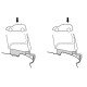 Монтажний комплект Thule 1427 для Toyota Yaris (mkII)(5-дв) 2005-2011 / Belta (mkII)(седан) 2006-2011 (TH 141427)