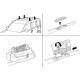 Монтажний комплект Thule 3148 для Opel Combo (mkIII)(C) 2002-2012 (TH 183148)