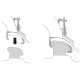 Монтажний комплект Thule 4020 для Mini Cooper (mkIII)(F55; F56) 2013→; Mini Clubman (F54) 2015-2024; Mini Countryman (R60) 2010-2016 / (mkIII)(U25) 2024→ (TH 184020)