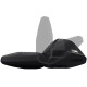 Поперечки Thule WingBar Evo Black 711120 (108см) (TH 7111B)