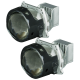 Светодиодные линзы в фары DriveX BiLED STM-2 45W/55W 12V Dual-chip