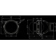 BiLED лінза головного світла 52/70W 5500К Dual chip DriveX BiLED Amateru 3.0" CAN