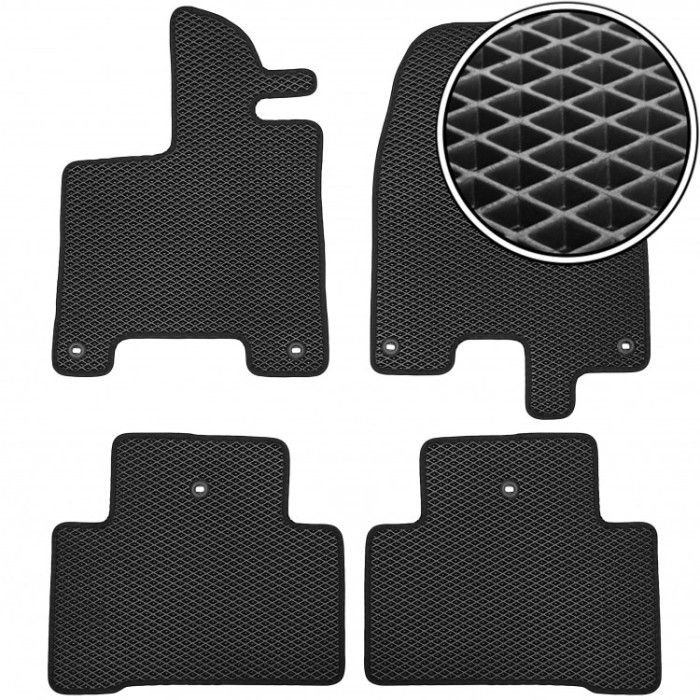 EVA коврики Acura MDX 2013-2020 комплект ковриков в салон auto.KIM