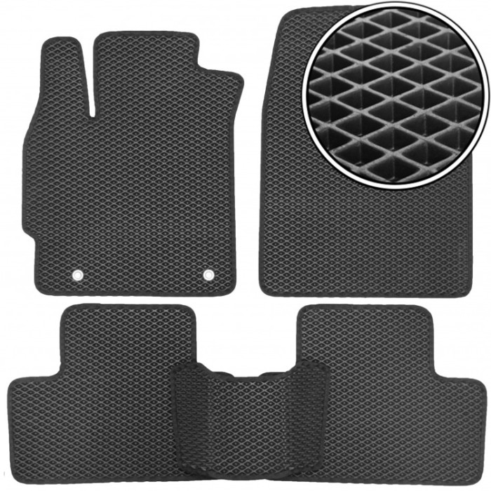 EVA коврики Mazda CX-7 2006-2012 комплект ковриков в салон auto.KIM
