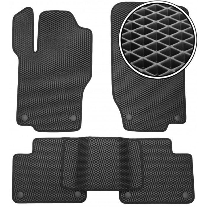 EVA коврики Mercedes-benz X164 GL-Class 2006-2012 комплект ковриков в салон auto.KIM