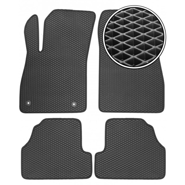 EVA коврики Opel Mokka 2012-2021 комплект ковриков в салон auto.KIM