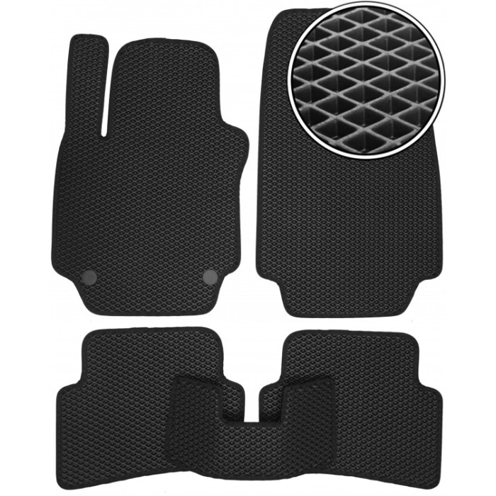 EVA коврики Renault Captur 2013-2020 комплект ковриков в салон auto.KIM