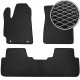 EVA коврики Toyota Higlander 2008-2013 комплект ковриков в салон auto.KIM