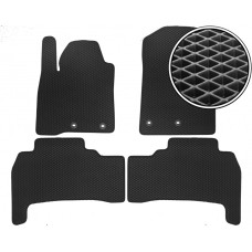 EVA коврики Toyota Land Cruiser 200 2013-2021 комплект ковриков в салон auto.KIM