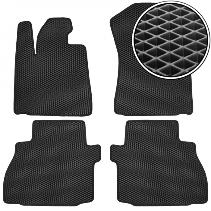 EVA коврики Toyota Tundra 2007-2013 комплект ковриков в салон auto.KIM