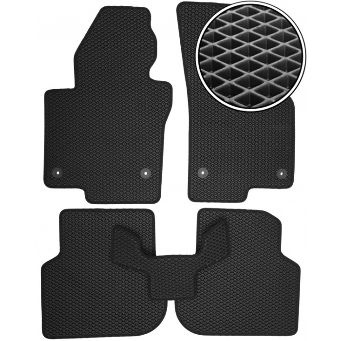 EVA коврики Volkswagen Jetta 2010-2017 комплект ковриков в салон auto.KIM
