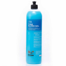 Очистка и полировка шин 1л OYA TYRE GLOSS GEL Обновление и чернение шин