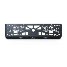 Номерна рамка Ford стиль #1 із високоякісного ABS пластику Ledos виглядає як LCD дисплей.