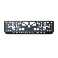 Номерна рамка Land Rover Range Rover із високоякісного ABS пластику Ledos виглядає як LCD дисплей.