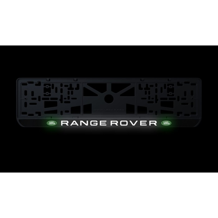 Номерна рамка Land Rover Range Rover із високоякісного ABS пластику Ledos виглядає як LCD дисплей.