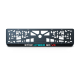 Номерна рамка STOP HYBRID GO V6 із високоякісного ABS пластику Ledos виглядає як LCD дисплей.
