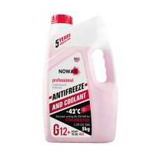 Антифриз NOWAX RED G12+ (красный) 5кг