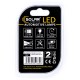 LED автолампа Solar 12V T10 W2.1x9.5d 5SMD white, 2шт