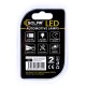 LED автолампа Solar 12V T10 W2.1x9.5d 6SMD white, 2шт