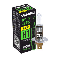 Галогеновая лампа Winso H1 12V 55W P14.5s HYPER +30%