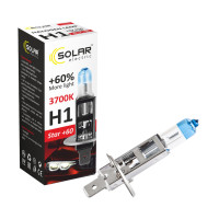 Галогеновая лампа Solar H1 12V 55W P14,5s Starlight +60%