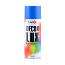 Краска акриловая Nowax Spray 450мл синий (TRAFFIC BLUE/RAL5017)