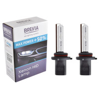 Ксеноновая лампа Brevia HB4 (9006) +50%, 5500K, 85V, 35W P22d KET, 2шт