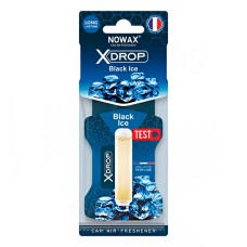 Ароматизатор целлюлозный с капсулой Nowax серия X Drop - Black ice