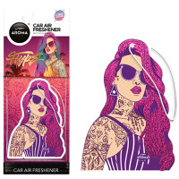 Ароматизатор Aroma Car Cellulose HYPE GIRL - Pink Hair