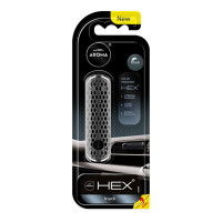 Ароматизатор на дефлектор Aroma Car HEX 13g - BLACK