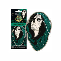 Ароматизатор Aroma Car Cellulose Dia De Los Muertos - Diamond Girl Green