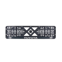 Рамка Bi-Plast под номер объемная TOYOTA