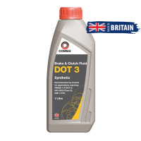 Тормозная жидкость Comma DOT 3 BRAKE FLUID 1л