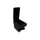 Підлокітник Daewoo Nexia чорний Armrest модельний