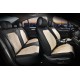 Накидки на сиденья авто 3D Elegant полный комплект Бежевые (авточехлы MODENA 3D)