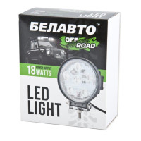 Фара-LED Круг 18W 128*41mm (3W*6) 10-30V Дальнє/Spot 