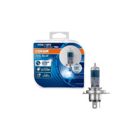 Галогеновые лампы для авто Osram H4 12V 100/90W 5000K +50% Cool Blue Boost (Box-2шт) АКЦИЯ