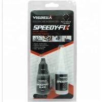 Клей порошковый 20g Черный 7-15 сек. (2х ком.) Суперконтактный Блист SQ0020BK5Р 