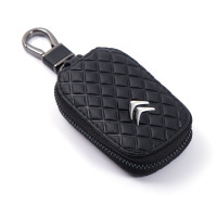 Чохол для ключів з карабіном Citroën (Екошкіра) Ромб
